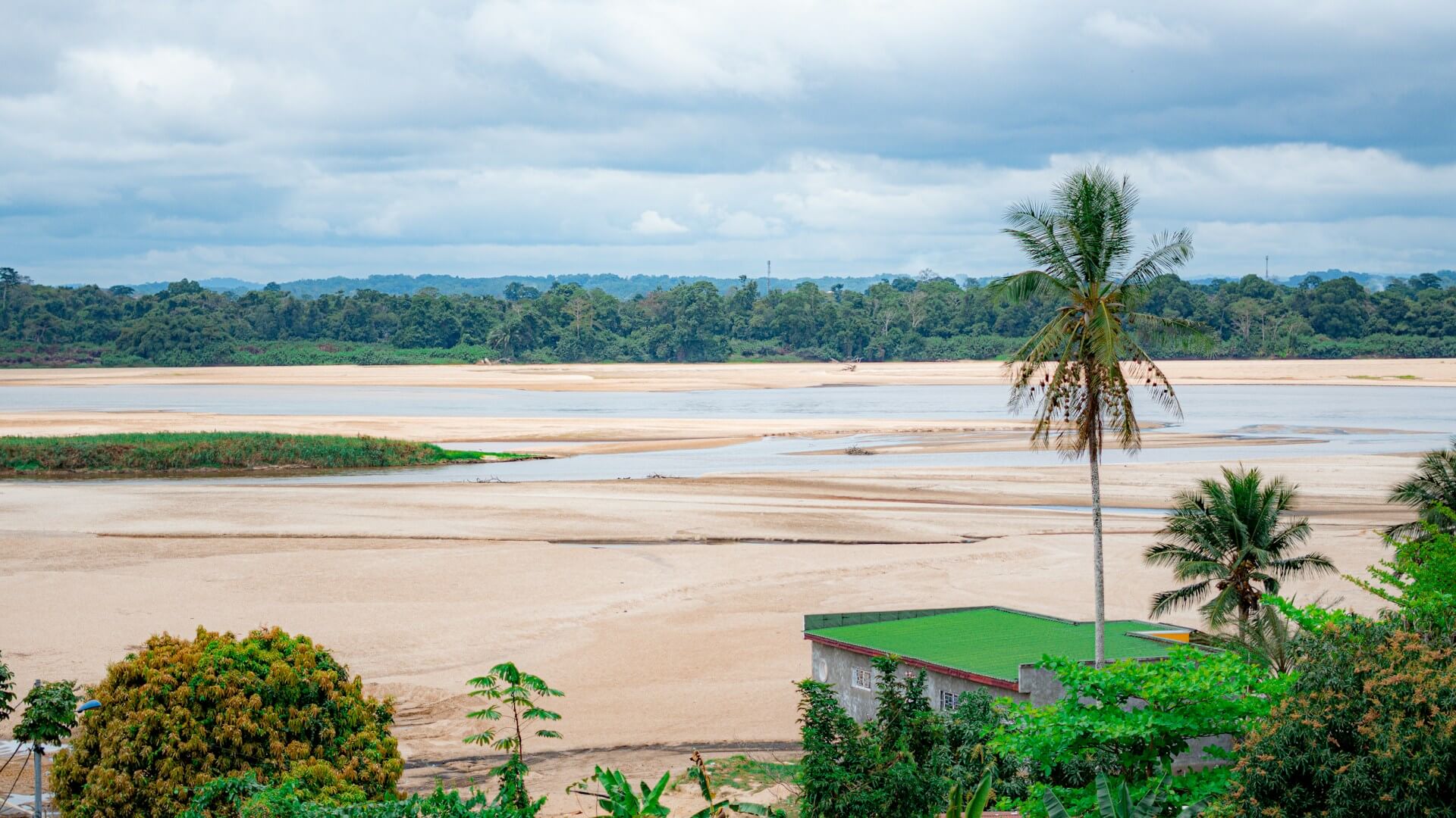 Beach in Gabon